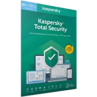 Los mejores  - Kaspersky Total Security 2019 | 10 Devices | 1 Year | PC-Mac-Android | Dowload- Código Dentro De Un Paquete